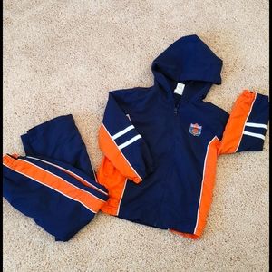 Boys Windbreaker Jogger Set